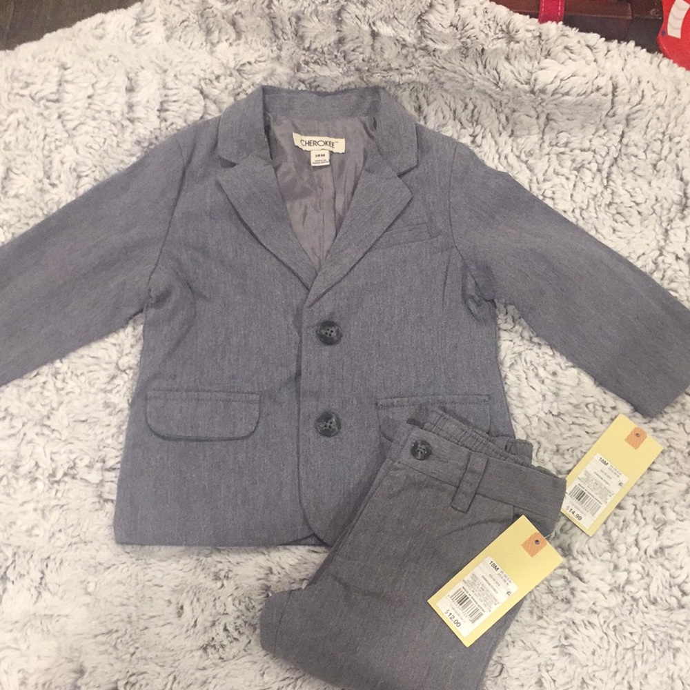 Boy grey suit (Pants & Blazer)